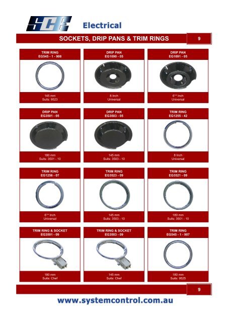 System Control - Electrical Catalogue - System Control Engineering