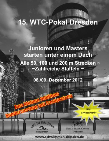 15. WTC-Pokal Dresden - USV TU Dresden e.V. - Abteilung ...