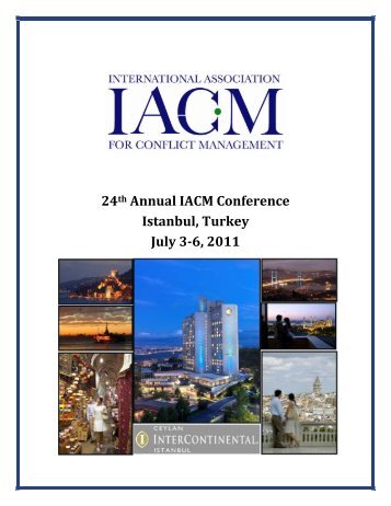 IACM 2011 Conference Program.pdf - Stephen M. Ross School of ...