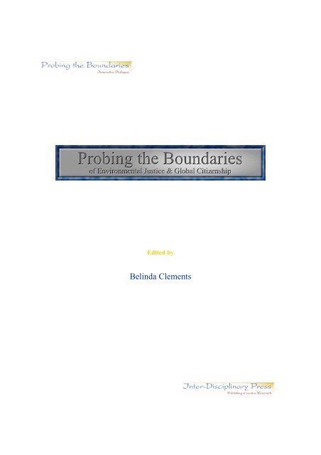 Probing the Boundaries: Environmental Justice and Global Citizenship