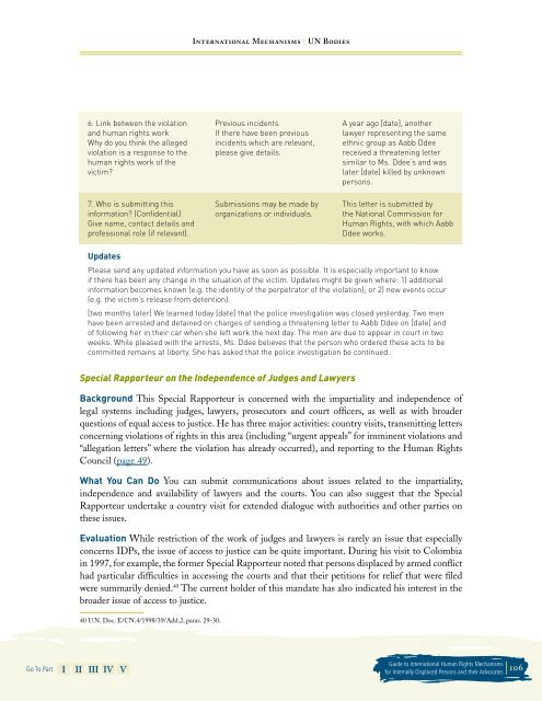 Guide to International Human Rights Mechanisms - Brookings