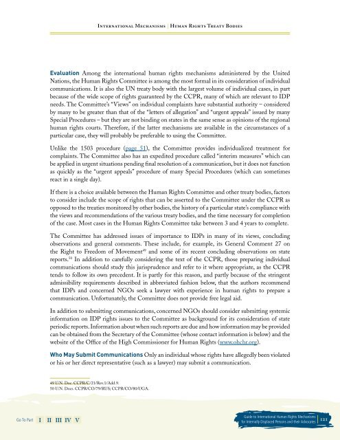 Guide to International Human Rights Mechanisms - Brookings