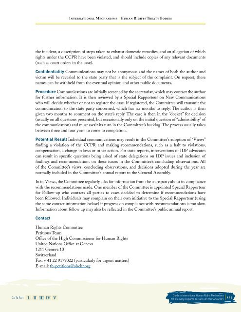 Guide to International Human Rights Mechanisms - Brookings