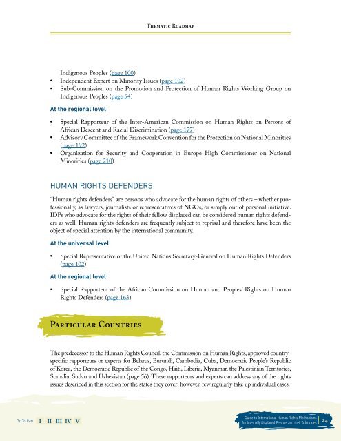 Guide to International Human Rights Mechanisms - Brookings