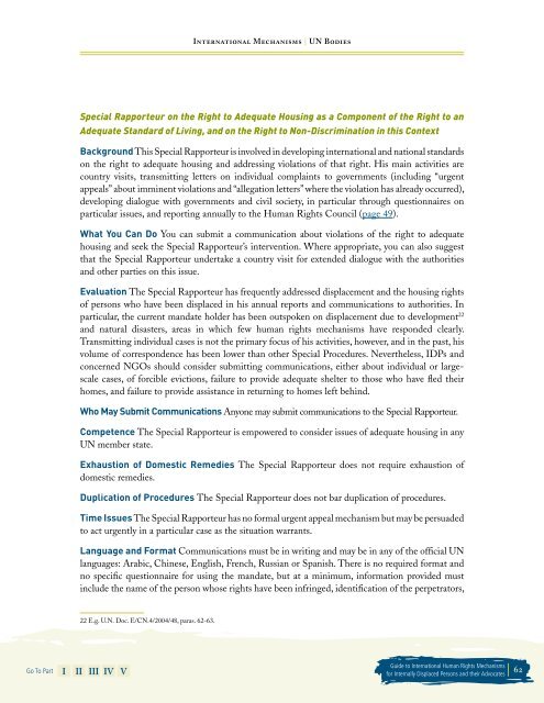 Guide to International Human Rights Mechanisms - Brookings