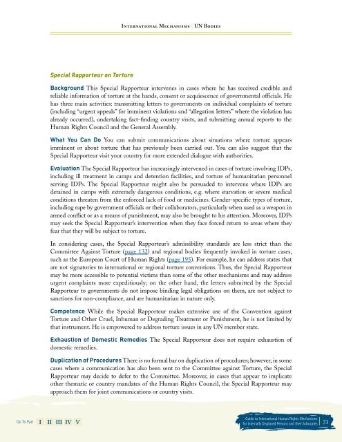 Guide to International Human Rights Mechanisms - Brookings