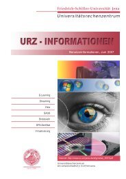 Variante - URZ - Friedrich-Schiller-Universität Jena