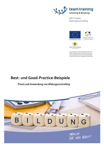 Best- und Good-Practice-Beispiele - ttg team training GmbH