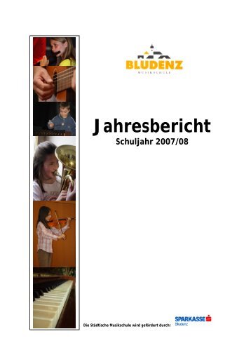 Jahresbericht - Stadt Bludenz