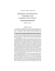 Federalism at the European Court of Justice - SSRN