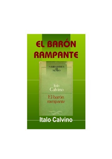 EL BARÓN RAMPANTE - Portal Académico del CCH