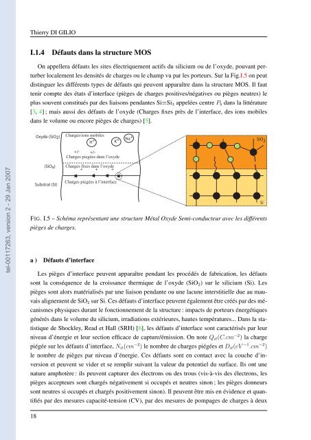 Etude de la fiabilité porteurs chauds et des performances des ...