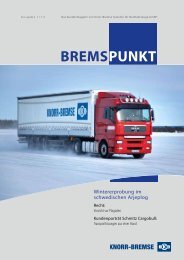 Bremspunkt Heft 01/2012 [PDF, 1 MB] - Knorr-Bremse