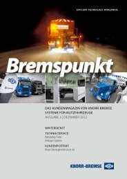 Bremspunkt - Knorr-Bremse