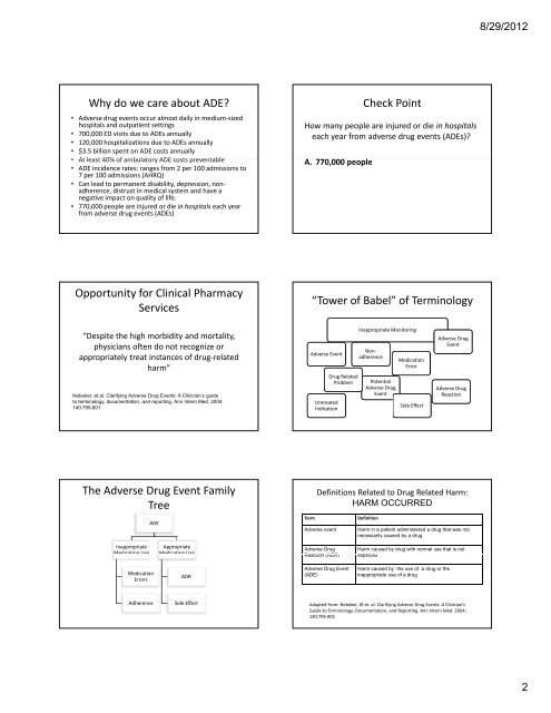 Presentation Outline ICHP Annual Meeting September 13-15