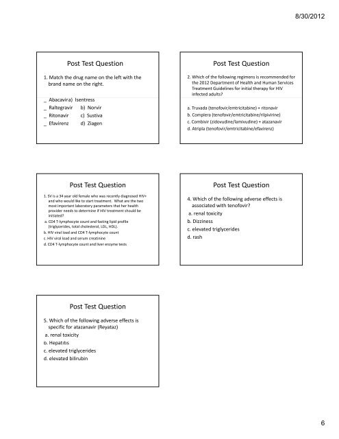 Presentation Outline ICHP Annual Meeting September 13-15