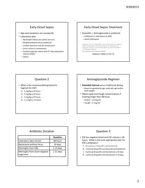 Presentation Outline ICHP Annual Meeting September 13-15