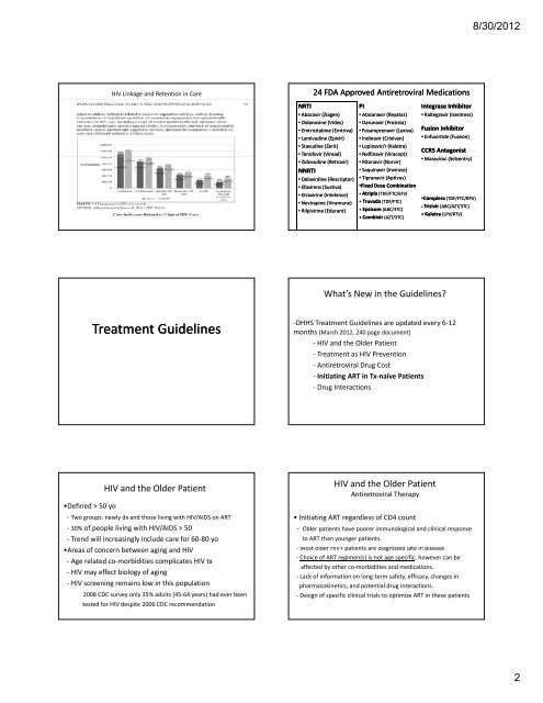 Presentation Outline ICHP Annual Meeting September 13-15