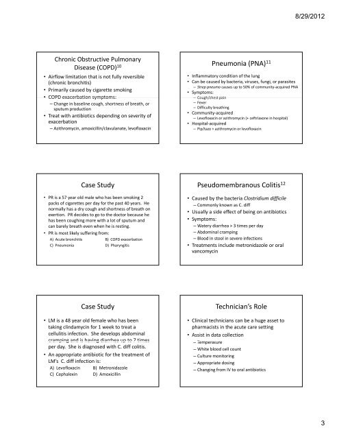 Presentation Outline ICHP Annual Meeting September 13-15