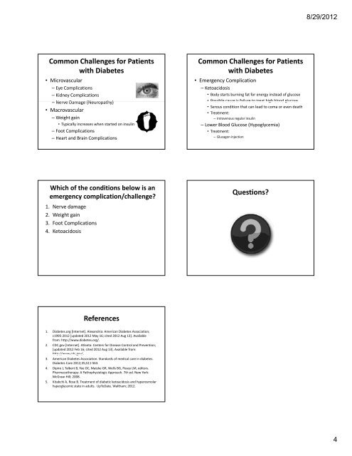 Presentation Outline ICHP Annual Meeting September 13-15