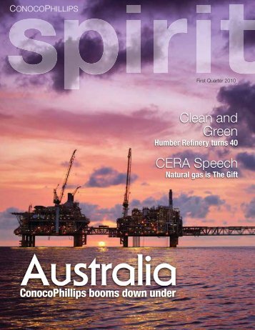 FSC-spirit Magazine 1st quarter 2010 - ConocoPhillips