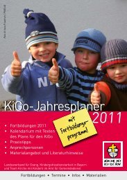 KiGo-Jahresplaner 2011 (pdf) - Kirche mit Kindern