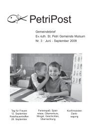 als PDF herunterladen - St. Petri Kirchengemeinde Mulsum