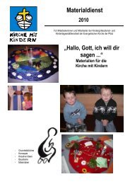 Materialdienst - Kindergottesdienst in der Pfalz