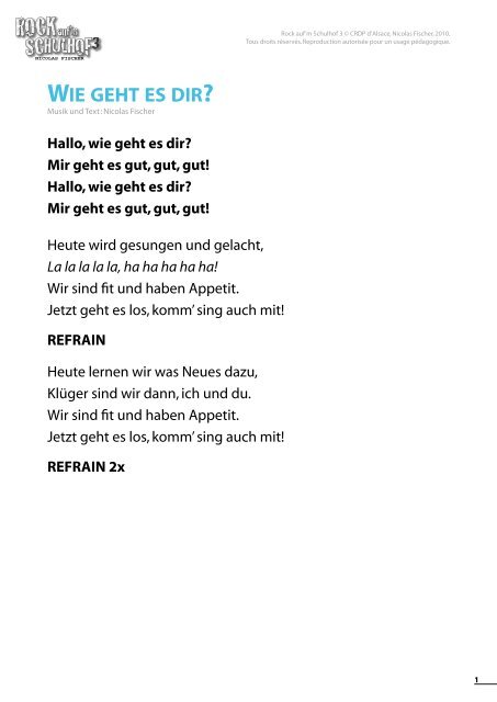 Hallo Wie Geht Es Dir Traduzione Italiano