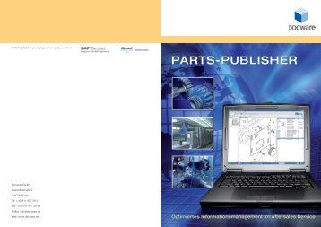 PARTS-PUBLISHER ist eine eingetragene Marke der Docware