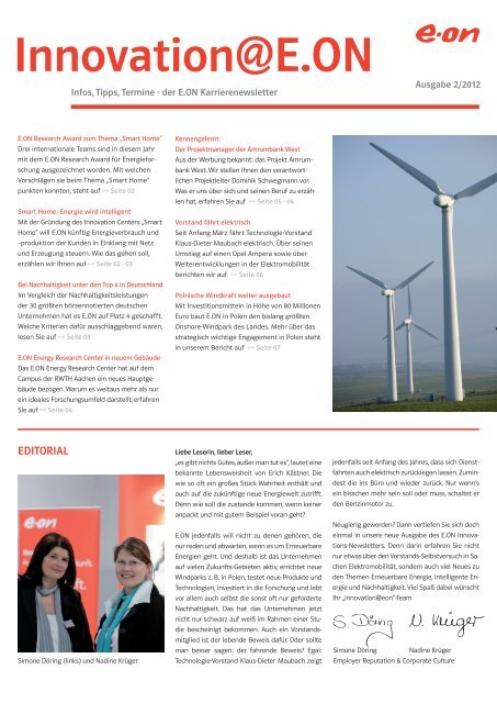 Innovation@E.ON Ausgabe 2_2012 (PDF, 4.25 MB - e.on AG
