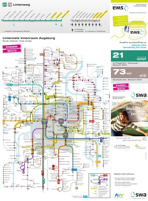 Linie 21 - Stadtwerke Augsburg