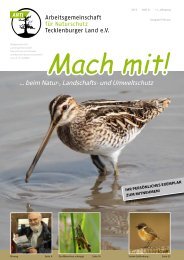 Heft 21 - Arbeitsgemeinschaft für Naturschutz Tecklenburger Land e.V.