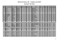 World Archery 3D - Trophy Lion BHC Aschach 30 Ziele