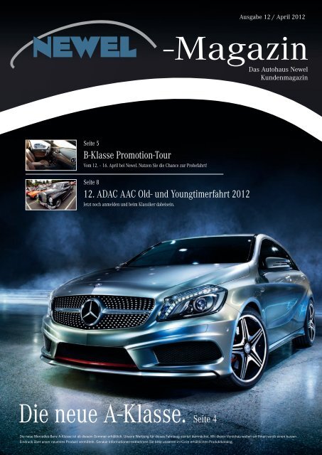 magazin 11/2012 - Autohaus Newel GmbH