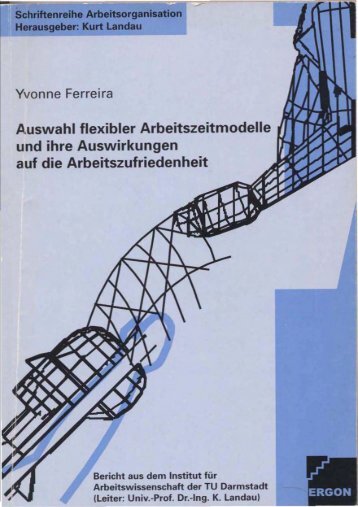 Auswahl flexibler Arbeitszeitmodelle (Y. Ferreira 2001) - ergonomia