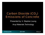 Carbon Dioxide (CO ) Emissions of Concrete