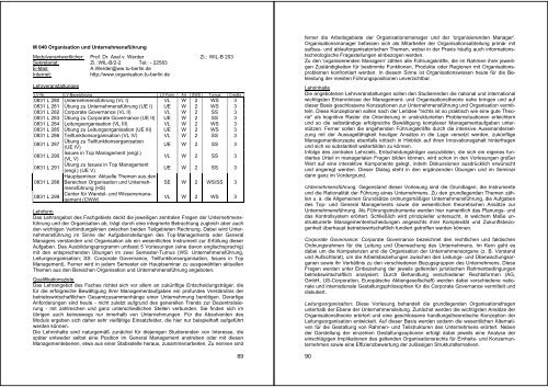 Studienführer Wirtschaftsingenieurwesen - Fakultät VIII - Wirtschaft ...