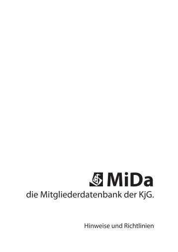 MIDA 01 hinweise und richtlinien - KjG