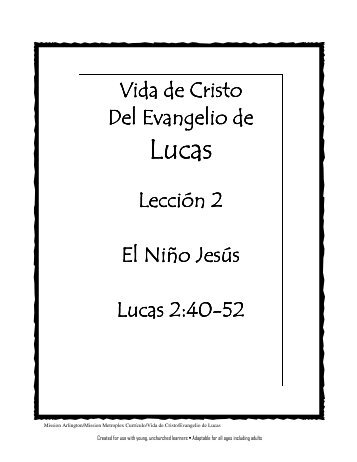 El Niño Jesús - Mission Arlington