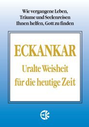 Uralte W eisheit für die heutige Zeit - Eckankar Schweiz