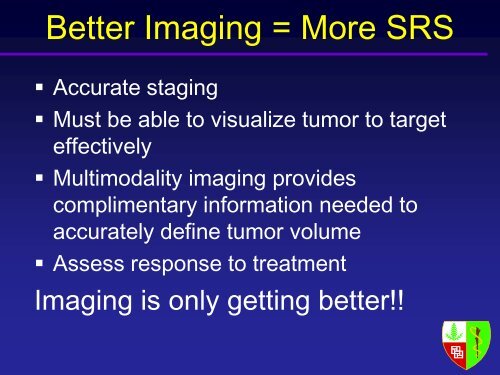 8.3 Adler, A Vision for Radiosurgery - Varian