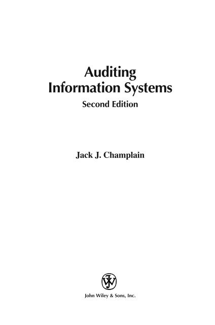 Wiley Auditing Infor Index Of Free