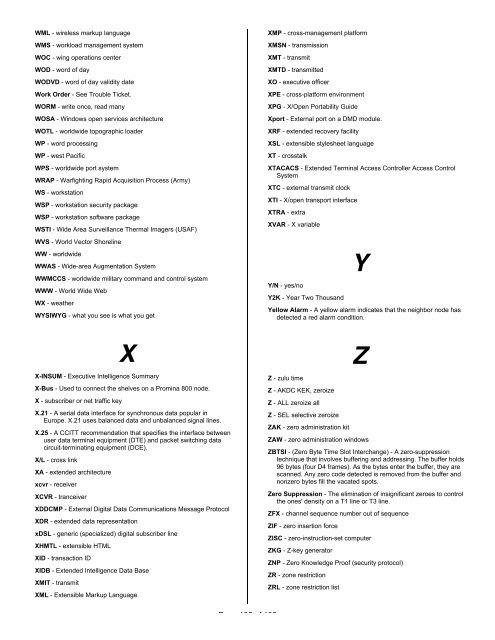 Glossary, Acronyms, and Abbreviations - IIUSA