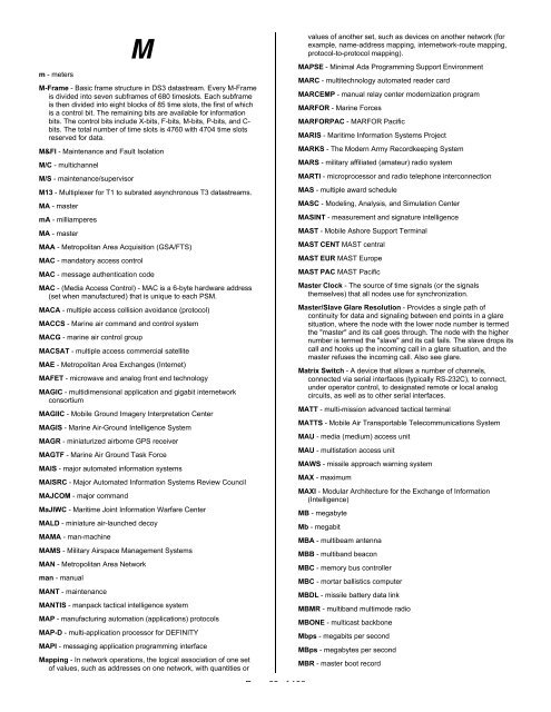 Glossary, Acronyms, and Abbreviations - IIUSA