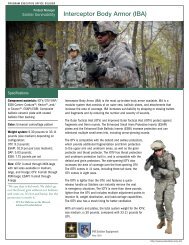 Interceptor Body Armor (IBA) - Protective Equipment