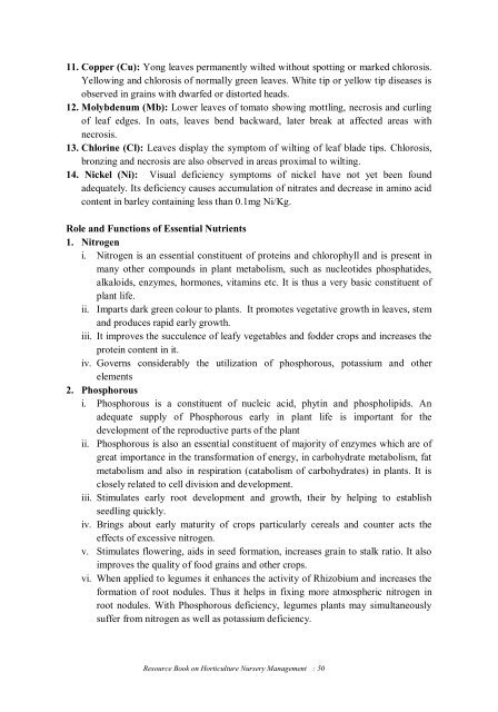 Resource Book on Horticulture Nursery Management