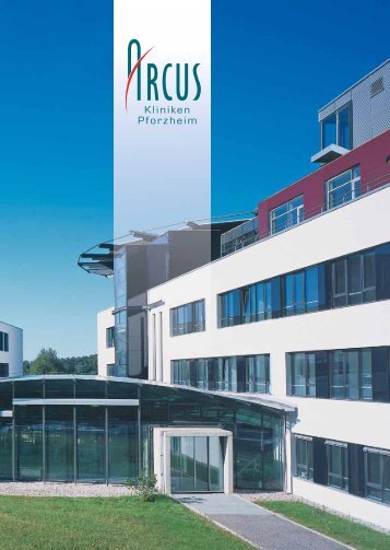 Allgemeine Informationen zu unseren Kliniken - Arcus Sportklinik