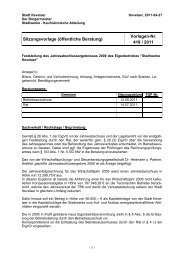 Vorlage 419-2011.pdf - Stadt Kevelaer