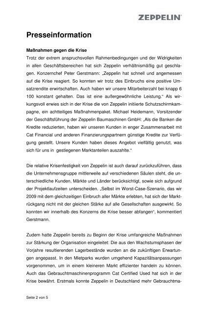 PDF Dokument - ZEPPELIN GmbH